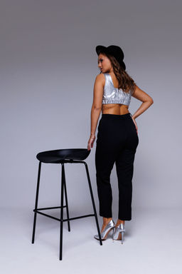 Топ AURA 2134-170 серебро  фото 3