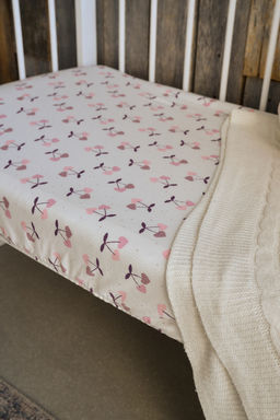 Простынь на резинке детская 120*60 для новорожденных