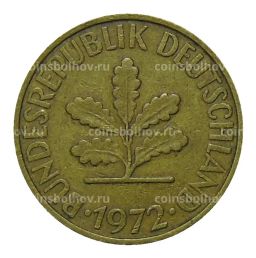 10 пфеннигов 1972 года D Германия