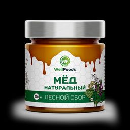 Мёд лесной сбор (смесь лесных трав и липы) - Wellfoods фото 2