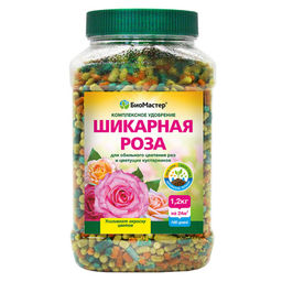 Компл. мин. удобр. "Биомастер" Шикарная роза, банка 1,2кг