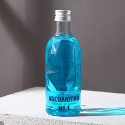 Гель для душа водка Абсолютно лучший, 250 мл, аромат мужского парфюма, HARD LINE