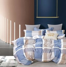 Постельное белье - Поплин Премиум 1281 Дока 2-спальный с Евро простыней - Luteks фото 2