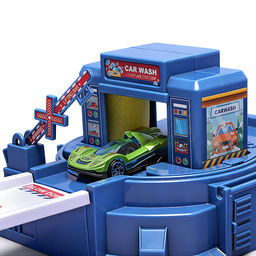 Автомойка "Гоночные авто" в коробке