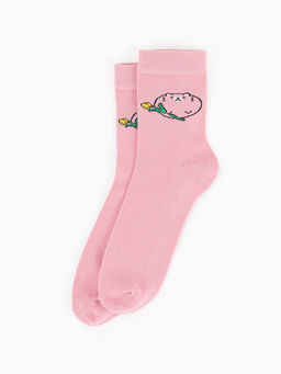 Носки женские KAFTAN Замурчательная, набор 5 пар, размер 36-39