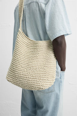 MACRAM_ SHOULDER BAG - Zara фото 2