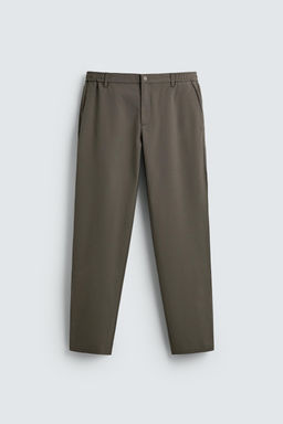 PANTAL?N SLIM FIT CONFORT / Marr?n / Topo - Zara фото 6