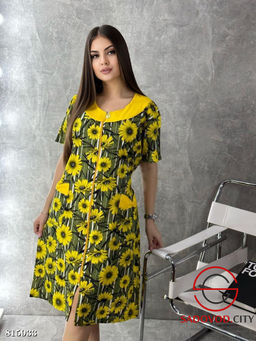 Халат женский на молнии - Bruno фото 2