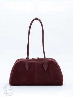 Сумка женская кожаная 990180NN wine red Natale Navetta  в Новосибирске