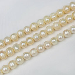 Бусины для украшений из белого Жемчуга 37 см