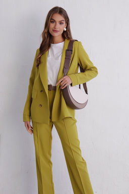 11725 Брюки со стрелками в цвете шартрез - Martichelli фото 22