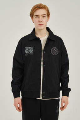 Куртка Черный CLUTCH PLAYER Single Jacket - Anta фото 3