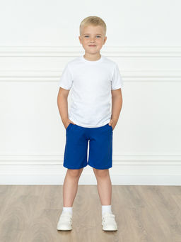 Шорты детские ярко-синие (116, 60)