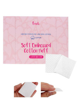 Soft Embossed Cotton Puff - Диски хлопковые, 500 шт