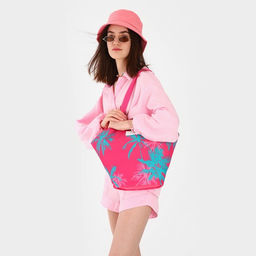 Сумка женская пляжная Пальма + бикини бэг - Nazamok фото 25