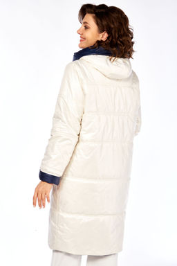 Куртка Diamant 1928-Р бежево-синий фото 3