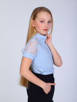 Джемпер Жанна белый, ДЖ-35-1 - От егорки до егора фото 16