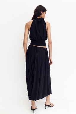 Top de crep? con cuello fular - H&m фото 7