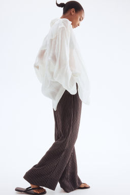 Pantal?n amplio con cord?n de ajuste - H&m фото 7