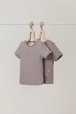 Crockid _ К 301156-2уп/быстрые машинки,полоска набор фуфайка (футболка) яс