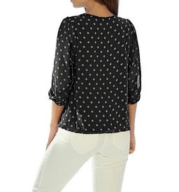 Блузка, черно-белая - Ashley brooke фото 4