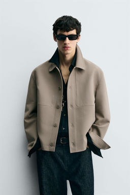 BOXY FIT OVERSHIRT - Zara фото 2