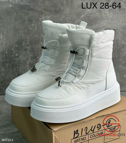 Женские сапоги из капюшона с внутренним полным мехом