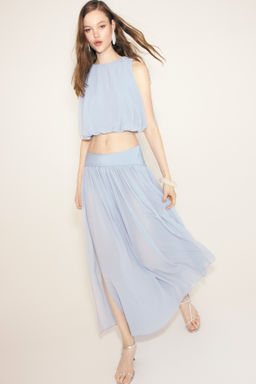 Maxifalda circular - H&m фото 3