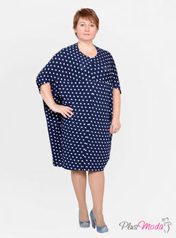 Платье-туника Модель №31 размеры 52-82 - Plusmoda фото 7