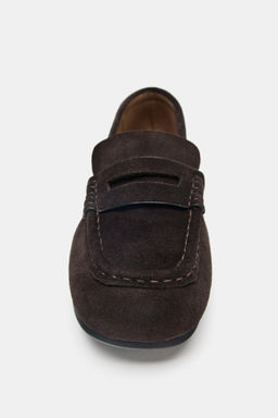 SPLIT SUEDE LOAFERS - Zara фото 25