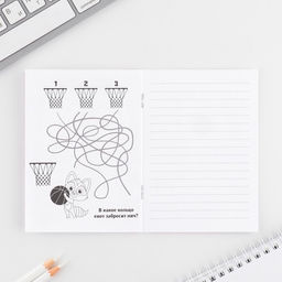 Цена за 2 шт. Подарочный набор блокнот А6, 32 листа, наклейки, магнитные закладки Самой классной