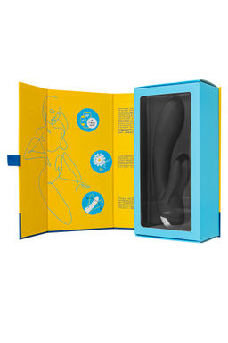 Вибромассажер Satisfyer Double Flex Connect App, черный, силикон  фото 10