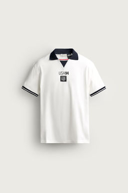 POLO CONTRASTE USA 94 FIFA WORLD CUP FIFA CLASSICS / Blanco - Zara фото 9