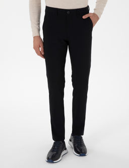 Lacivert Slim Fit Kanvas Pantolon - Cacharel фото 2