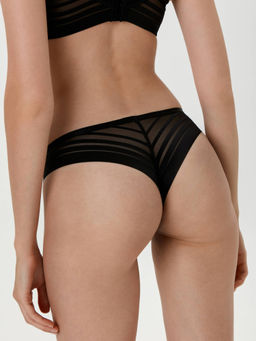 CONTE Трусы танга SPORT GLAM RP6028 черный - Conte elegant фото 2