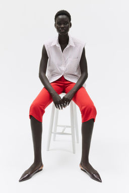 Pantalon capri de vestir