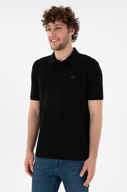 Erkek Regular Fit Polo Yaka Siyah Basic Ti__rt Sepette S_rpriz _ndirim - U.s. polo assn фото 2