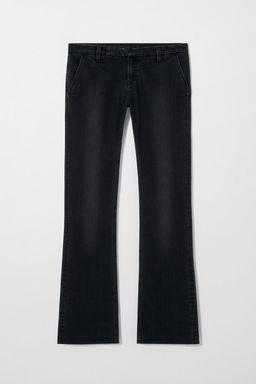 KATE MOSS X ZARA LOW-RISE FLARE JEANS фото 2