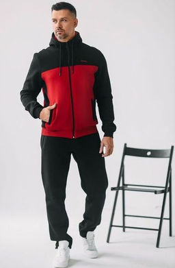 С НАЧЕСОМ утепленный спортивный костюм Футер 3-х нитка