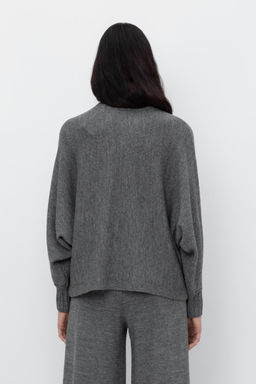 ЕВ 30140/24ш/тем.серый меланж джемпер жен