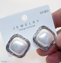 Серьги крупным жемчугом - Bruno фото 4