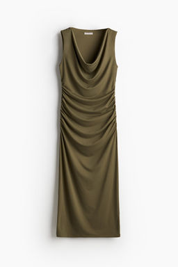 Vestido con escote drapeado - H&m фото 4