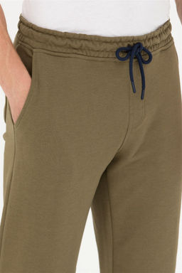 U. S. Polo Assn / Мужские спортивные штаны цвета хаки - U.s. polo assn фото 5