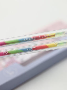 Набор цветных ручек (2 шт) "Purple cotton rabbit"