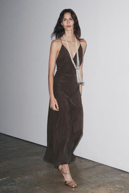 ZW COLLECTION CAMISOLE DRESS - Zara фото 16