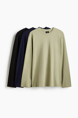 Pack de 3 camisetas de punto Regular Fit