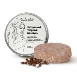 Твёрдый шампунь гвоздичный - Ecomake фото 2