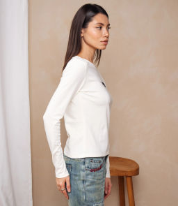 Лонгслив #КТ9072, кремовый - Dommod фото 2