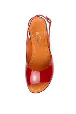 Босоножки EDART 1052.115 bl.red-laq