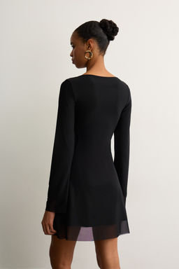 Платье мини из трикотажа - Mollis фото 5